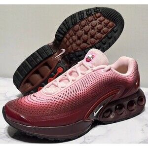 New Nike Air Max DN Red Burgundy Pink Crush Elite Shoes HQ4050-600 Women’s 9.5